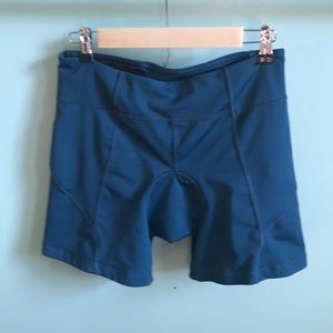 Athleta padded cycling shorts